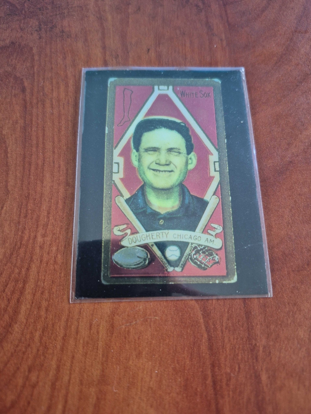 Vintage Baseball Art Print - Red Portrait